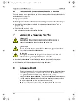 Предварительный просмотр 54 страницы Waeco CombiCool CAB-40 Operating Manual