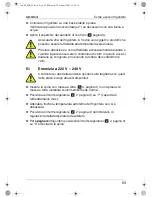 Предварительный просмотр 63 страницы Waeco CombiCool CAB-40 Operating Manual