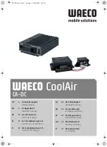 Preview for 1 page of Waeco CoolAir CA-DC Installation Manual