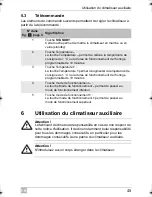 Preview for 45 page of Waeco Coolair CA850S Operating Manual