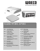 Preview for 1 page of Waeco coolair rt880 Operating Manual