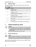 Preview for 34 page of Waeco coolair rt880 Operating Manual