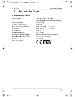 Предварительный просмотр 19 страницы Waeco CoolBreeze CB-1200-AC Operating Manual