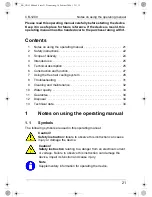 Предварительный просмотр 21 страницы Waeco CoolBreeze CB-1200-AC Operating Manual