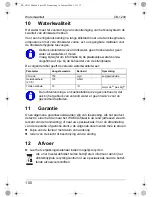 Предварительный просмотр 100 страницы Waeco CoolBreeze CB-1200-AC Operating Manual