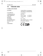 Предварительный просмотр 148 страницы Waeco CoolBreeze CB-1200-AC Operating Manual