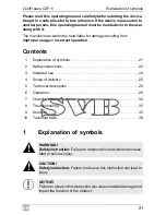 Предварительный просмотр 21 страницы Waeco COOLFREEZE CDF 11 Operating Manual