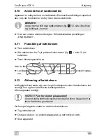 Предварительный просмотр 109 страницы Waeco COOLFREEZE CDF 11 Operating Manual