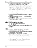 Preview for 21 page of Waeco CoolFreeze CDF16 Operating Manual