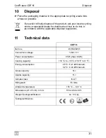 Preview for 31 page of Waeco CoolFreeze CDF16 Operating Manual