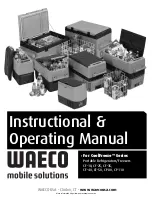 Предварительный просмотр 1 страницы Waeco Coolfreeze CF-35 Instructional & Operating Manual