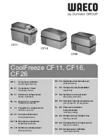 Waeco CoolFreeze CF11 Operating Manual предпросмотр