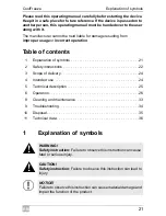 Preview for 21 page of Waeco CoolFreeze CF11 Operating Manual