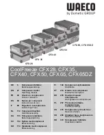Waeco CoolFreeze CFX28 Operating Manual preview
