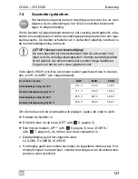 Preview for 123 page of Waeco CoolFreeze CFX28 Operating Manual