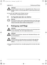 Preview for 11 page of Waeco CoolFun A5-15 Operating Manual