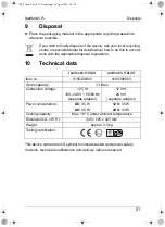 Preview for 21 page of Waeco CoolFun A5-15 Operating Manual