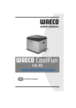 Предварительный просмотр 1 страницы Waeco CoolFun CA-35 Instruction Manual