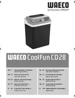 Waeco COOLFUN CD 28 Instruction Manual предпросмотр