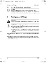 Preview for 12 page of Waeco CoolFun CK40D Hybrid Operating Manual