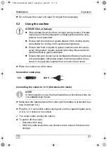 Preview for 21 page of Waeco CoolFun CK40D Hybrid Operating Manual