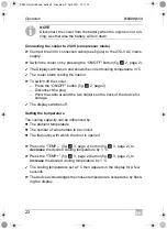 Preview for 22 page of Waeco CoolFun CK40D Hybrid Operating Manual