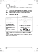 Preview for 47 page of Waeco CoolFun CK40D Hybrid Operating Manual