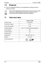 Предварительный просмотр 24 страницы Waeco CoolFun T26SE Operating Manual