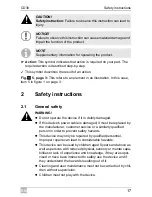 Preview for 17 page of Waeco CoolMatic CD30 Installation And Operating Manual