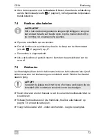 Preview for 73 page of Waeco CoolMatic CD30 Installation And Operating Manual