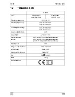 Preview for 113 page of Waeco CoolMatic CD30 Installation And Operating Manual