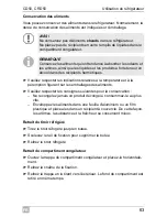 Preview for 63 page of Waeco CoolMatic CD50 Installation And Operating Manual