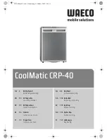 Preview for 1 page of Waeco CoolMatic CRP-40 Operating Manual