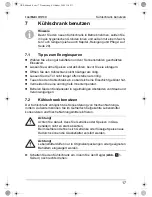 Preview for 17 page of Waeco CoolMatic CRP-40 Operating Manual