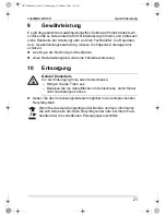 Preview for 21 page of Waeco CoolMatic CRP-40 Operating Manual