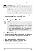 Preview for 22 page of Waeco CoolMatic CRX110 Operating Manual