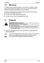 Preview for 28 page of Waeco CoolMatic CRX110 Operating Manual