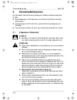 Preview for 12 page of Waeco CoolMatic HDC-150 Installation And Operating Manual