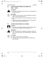 Preview for 14 page of Waeco CoolMatic HDC-150 Installation And Operating Manual