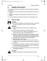 Preview for 31 page of Waeco CoolMatic HDC-150 Installation And Operating Manual