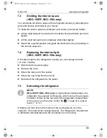 Preview for 39 page of Waeco CoolMatic HDC-150 Installation And Operating Manual