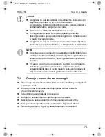 Preview for 75 page of Waeco CoolMatic HDC-150 Installation And Operating Manual