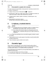 Preview for 79 page of Waeco CoolMatic HDC-150 Installation And Operating Manual