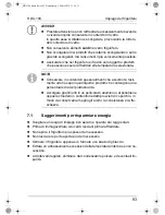 Preview for 93 page of Waeco CoolMatic HDC-150 Installation And Operating Manual