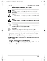 Preview for 139 page of Waeco CoolMatic HDC-150 Installation And Operating Manual