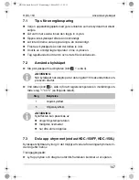 Preview for 147 page of Waeco CoolMatic HDC-150 Installation And Operating Manual