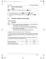 Preview for 161 page of Waeco CoolMatic HDC-150 Installation And Operating Manual