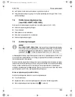 Preview for 165 page of Waeco CoolMatic HDC-150 Installation And Operating Manual