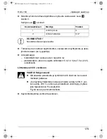 Preview for 179 page of Waeco CoolMatic HDC-150 Installation And Operating Manual