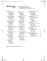 Preview for 192 page of Waeco CoolMatic HDC-150 Installation And Operating Manual